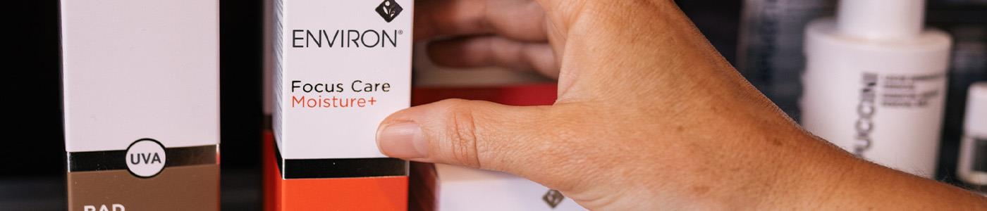 environ products on shelf